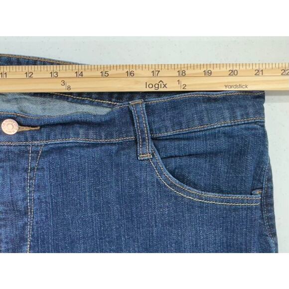 Old Navy The Dreamer Womens Jeans Size 20 (42x30) Bootcut Stretchy Dark Wash - Picture 7 of 9